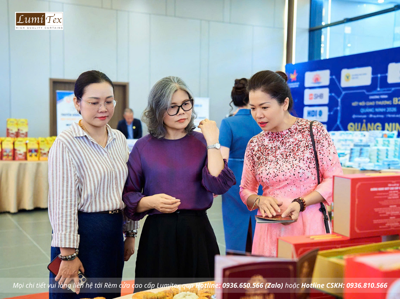 Rèm Lumitex tham gia trưng bày và kết nối giao thương B2B Quảng Ninh 2026