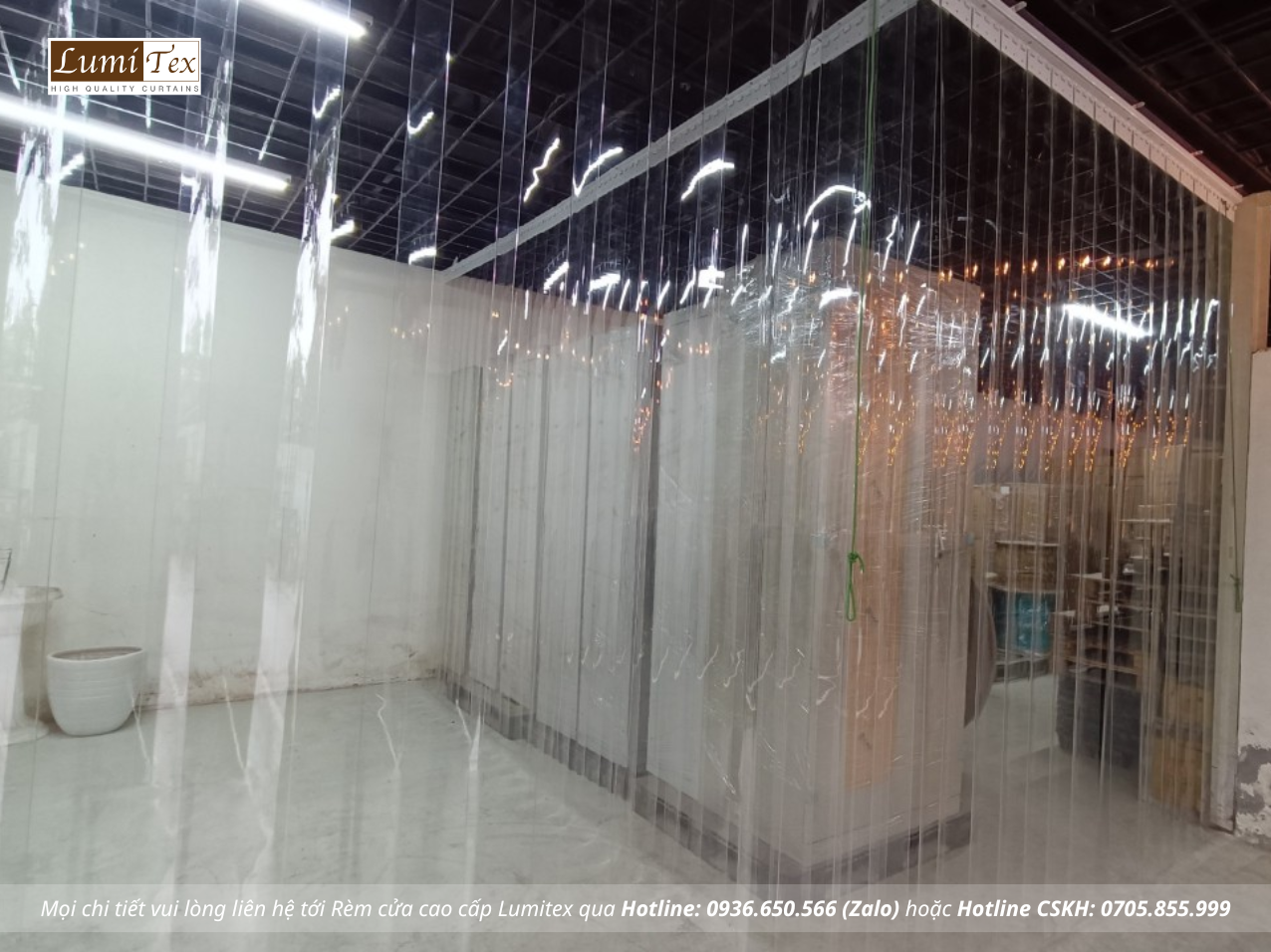 Rèm PVC ngăn nhiệt
