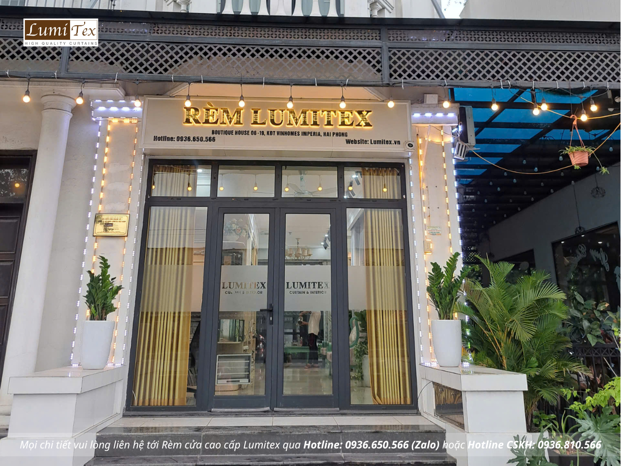 Thông báo chuyển địa điểm Showroom Rèm Lumitex tại Hải Phòng Thông báo chuyển địa điểm Showroom Rèm Lumitex tại Hải Phòng
