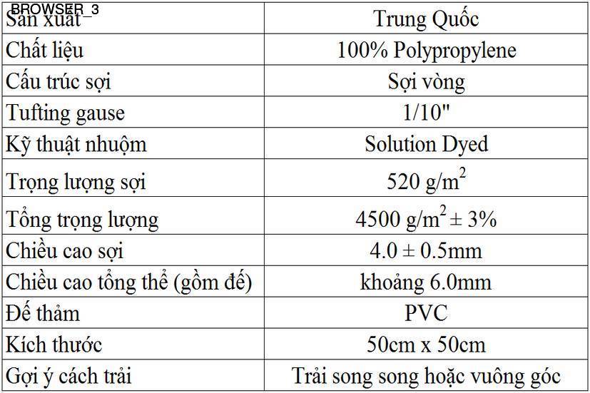 MẪU THẢM SỢI NGẮN NHẬP KHẨU TRUNG QUỐC BROWSER_3