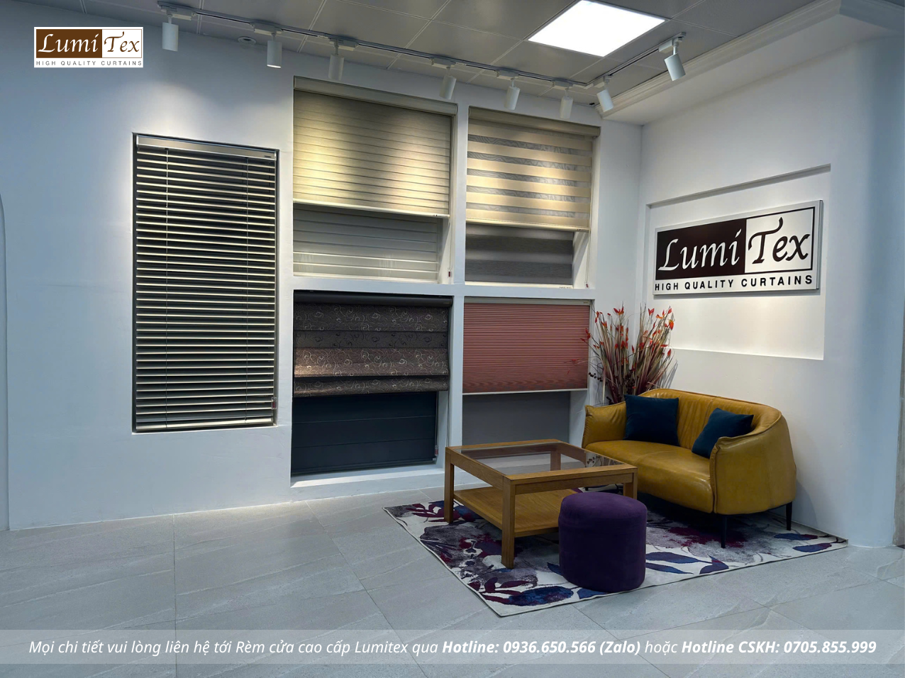 LUMITEX thông báo thay đổi địa chỉ showroom tại TP. Hồ Chí Minh
