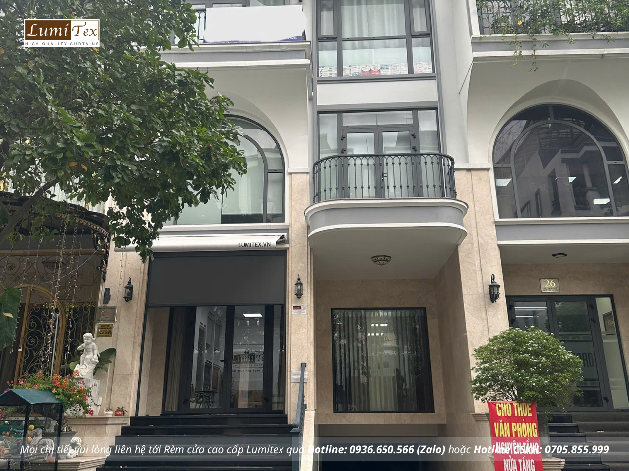 LUMITEX thông báo thay đổi địa chỉ showroom tại TP. Hồ Chí Minh
