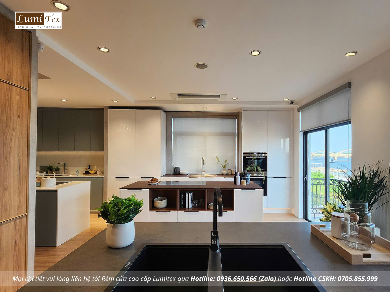 Thi công rèm cao cấp tại An Cường Show Gallery and Design Center Phường Ninh Kiều, Cần Thơ