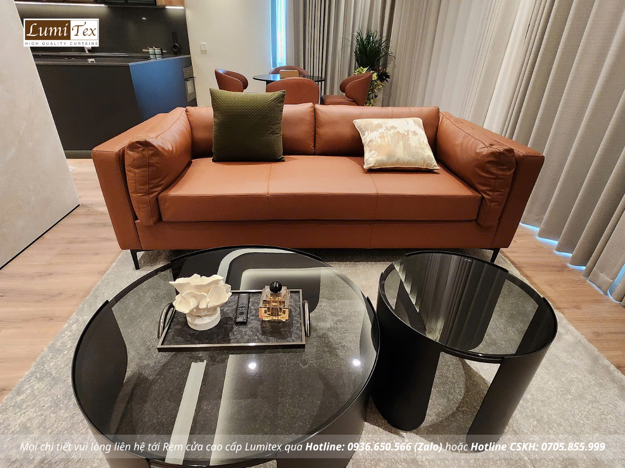 Thi công rèm cao cấp tại An Cường Show Gallery and Design Center Phường Ninh Kiều, Cần Thơ