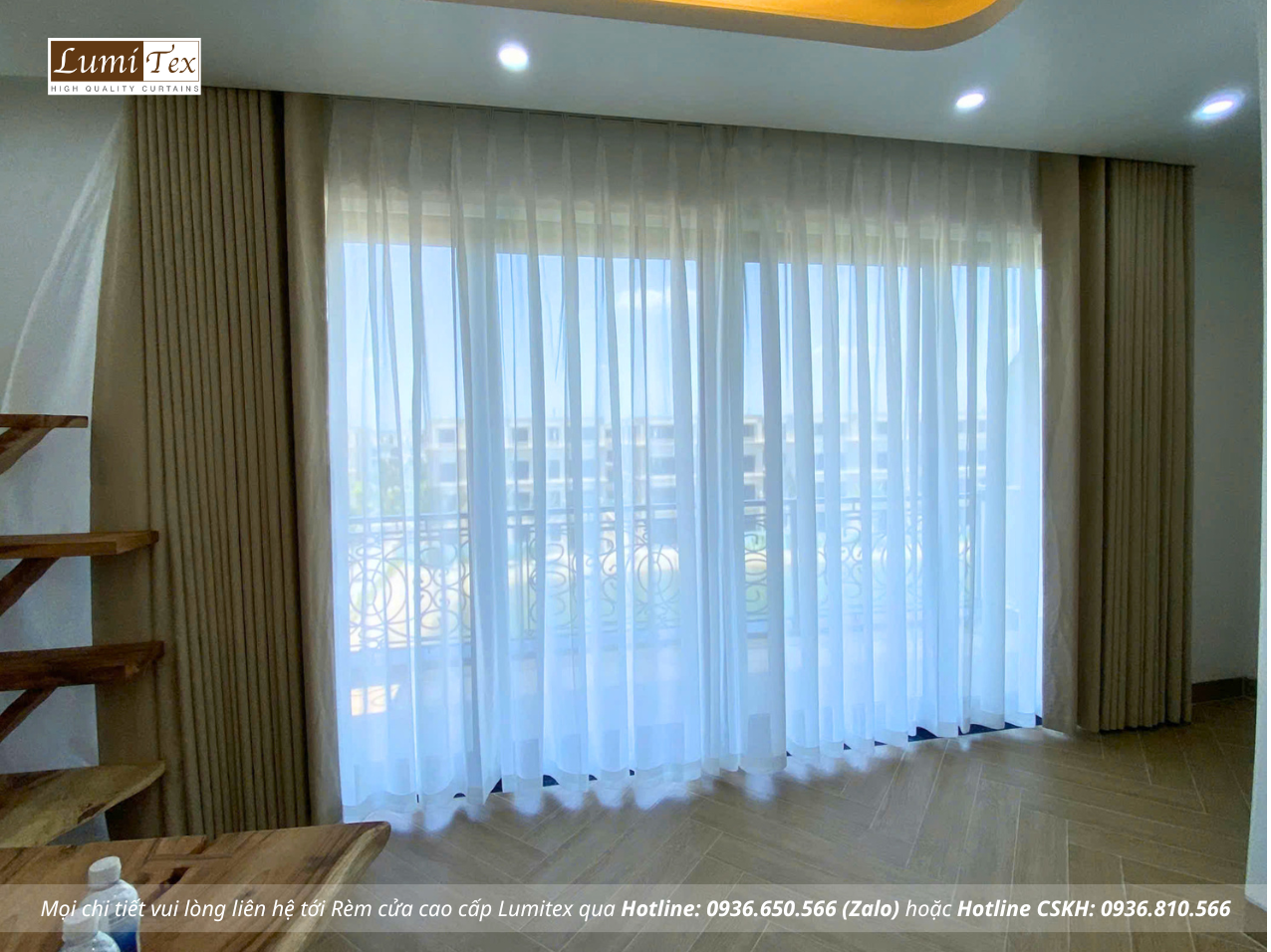 Thi công rèm cao cấp công trình nhà ở tại Đảo Vua, Vinhomes Vũ Yên, Hải Phòng
