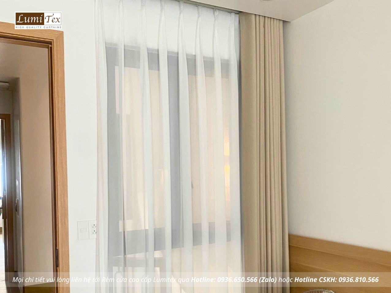 Thi công rèm cao cấp công trình nhà ở tại Đảo Vua, Vinhomes Vũ Yên, Hải Phòng