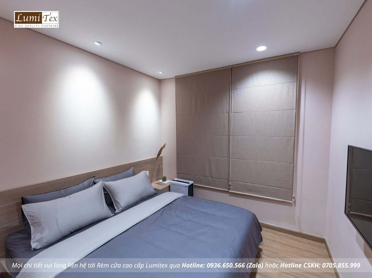 Thi công rèm cao cấp tại An Cường Show Gallery and Design Center – Phường Long Bình, TP. Hồ Chí Minh