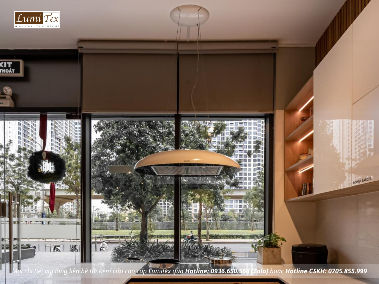 Thi công rèm cao cấp tại An Cường Show Gallery and Design Center – Phường Long Bình, TP. Hồ Chí Minh