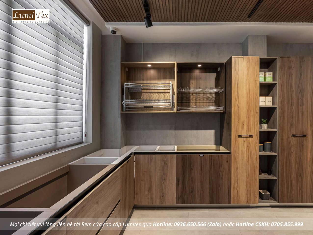 Thi công rèm cao cấp tại An Cường Show Gallery and Design Center – Phường Thủ Dầu Một, Bình Dương