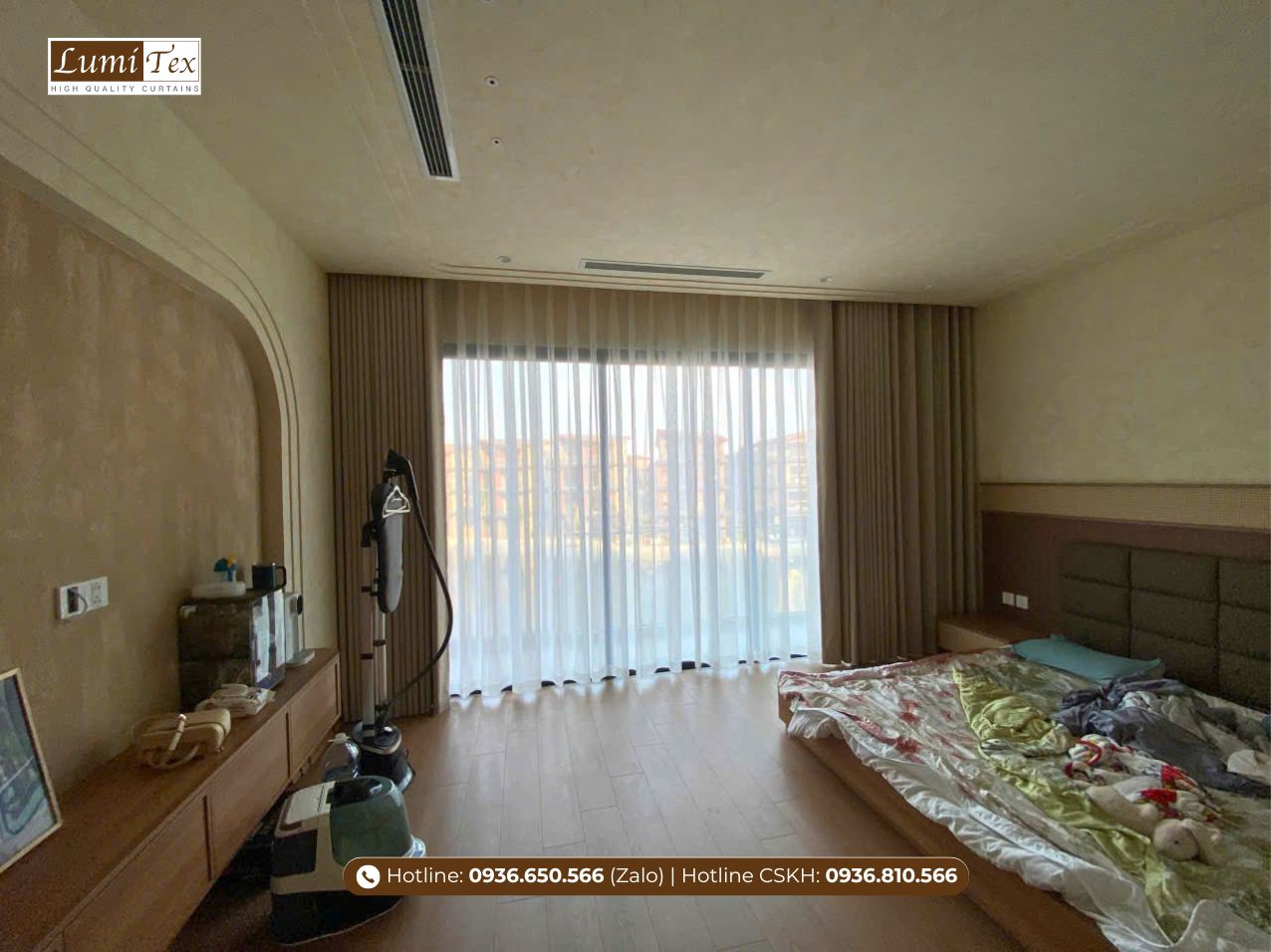 Thi công rèm cao cấp tại Myabi Vinhomes Vũ Yên Hải Phòng