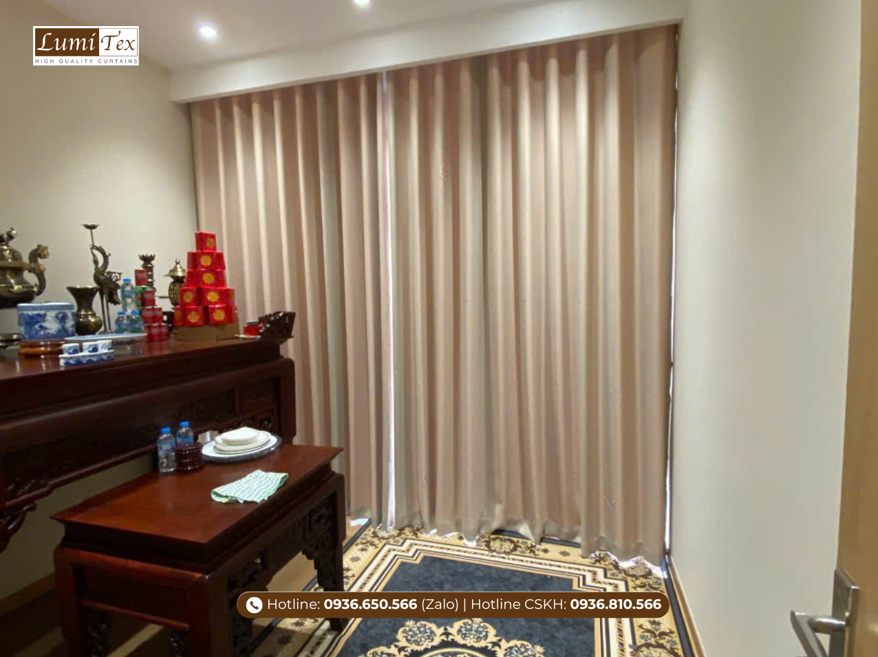 Thi công rèm cao cấp tại Myabi Vinhomes Vũ Yên Hải Phòng
