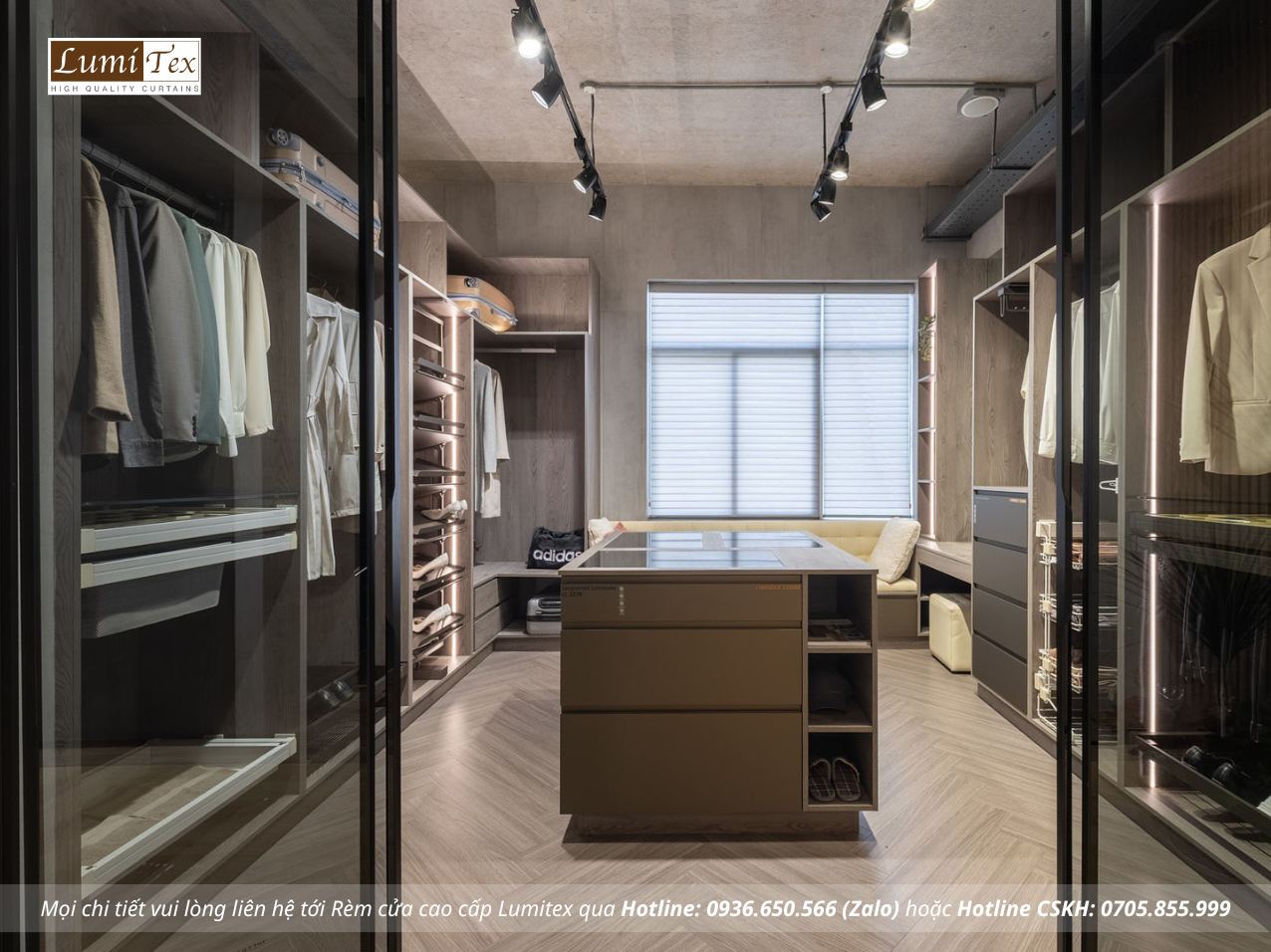 Thi công rèm cao cấp tại Showroom Gỗ An Cường – One-stop Shopping Center, Phường An Khánh, TP. Hồ Chí Minh