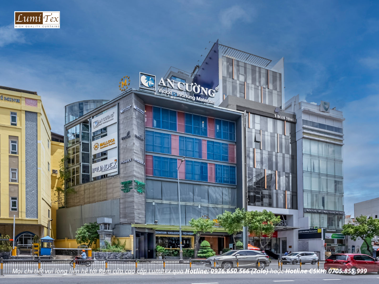 Thi công rèm cao cấp tại Showroom Gỗ An Cường – One-stop Shopping Center, Phường Phú Nhuận, TP. Hồ Chí Minh
