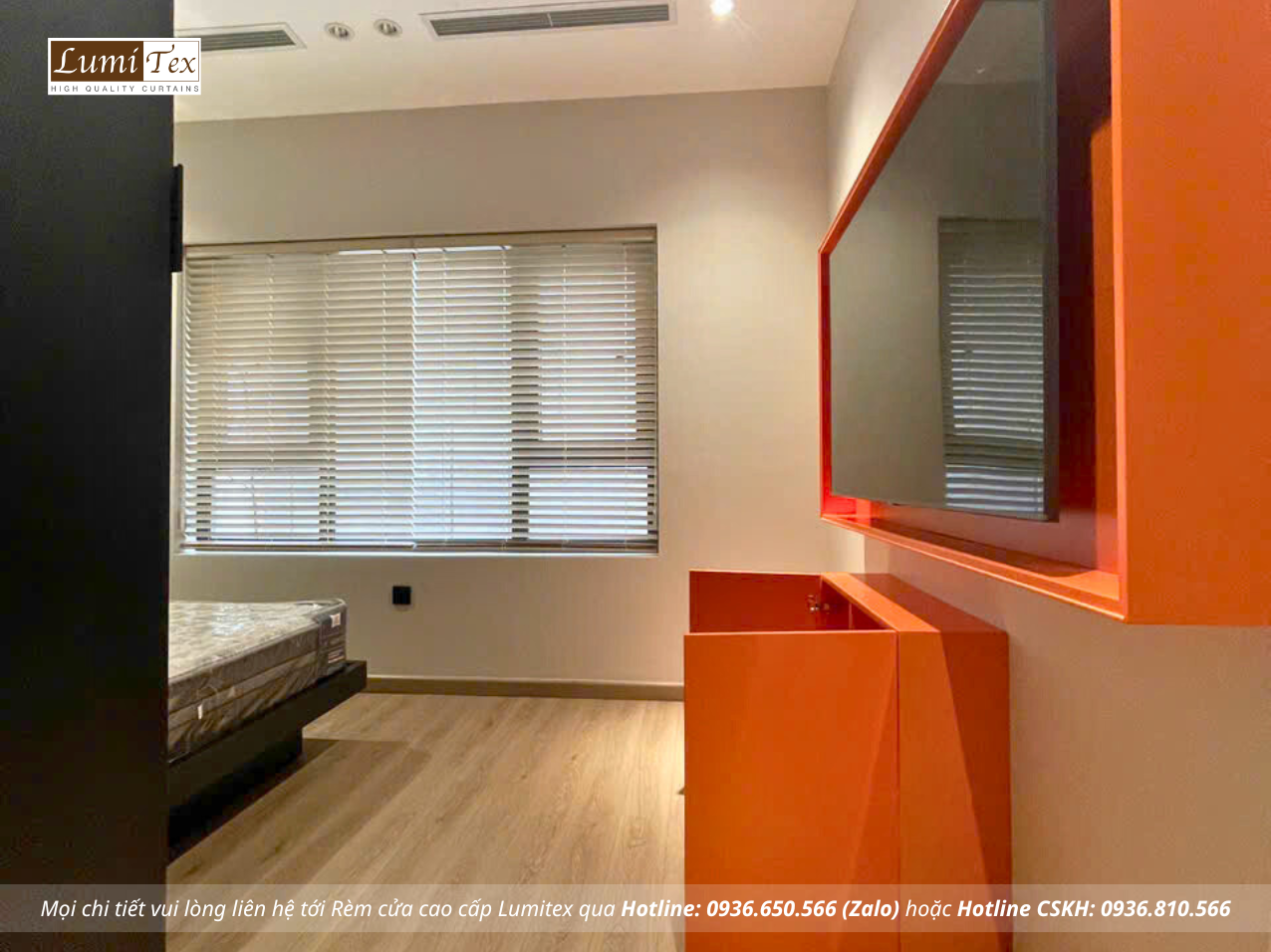 Thi công rèm cao cấp công trình nhà phố Hải Phòng