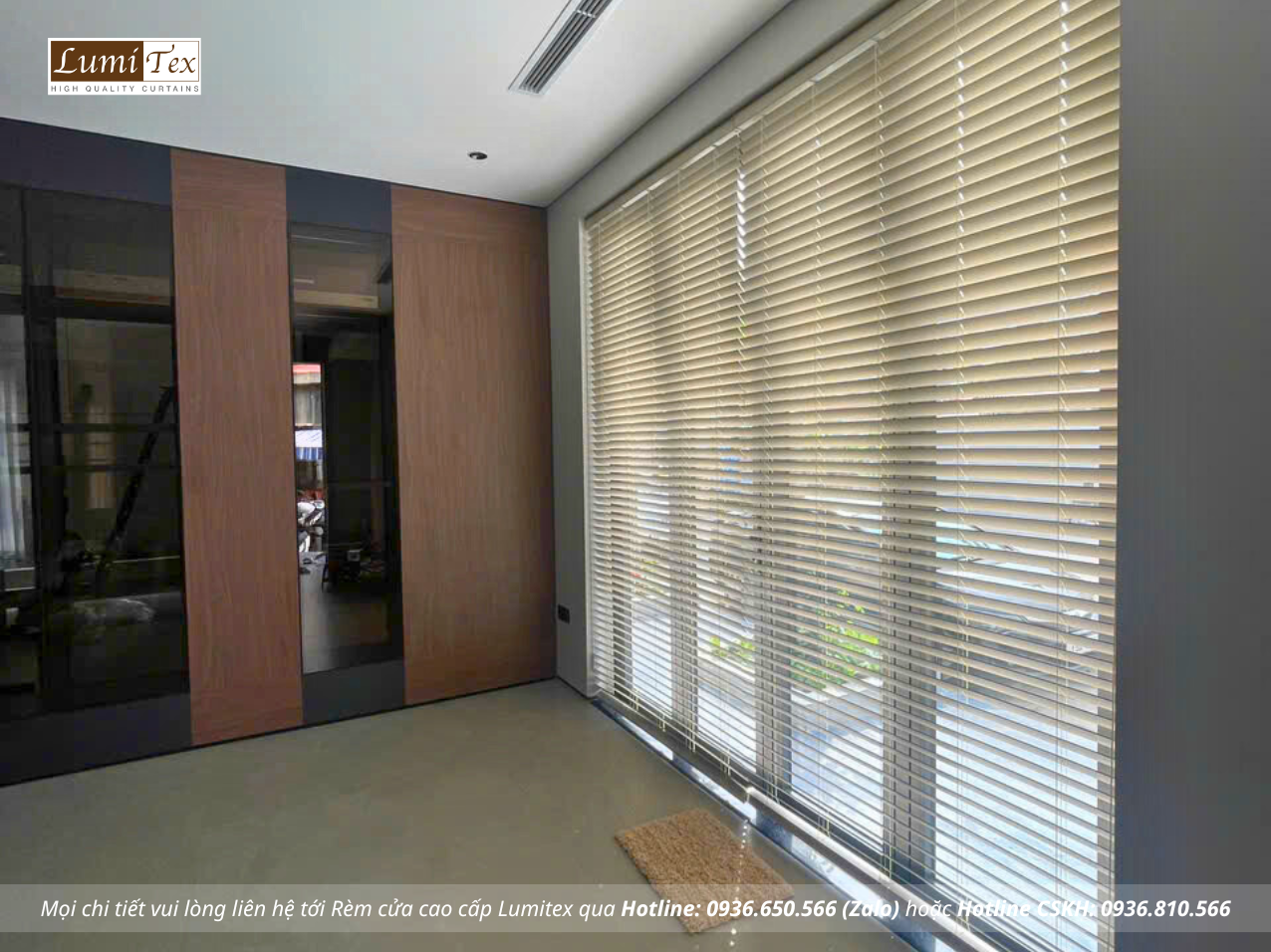 Thi công rèm cao cấp công trình nhà phố Hải Phòng