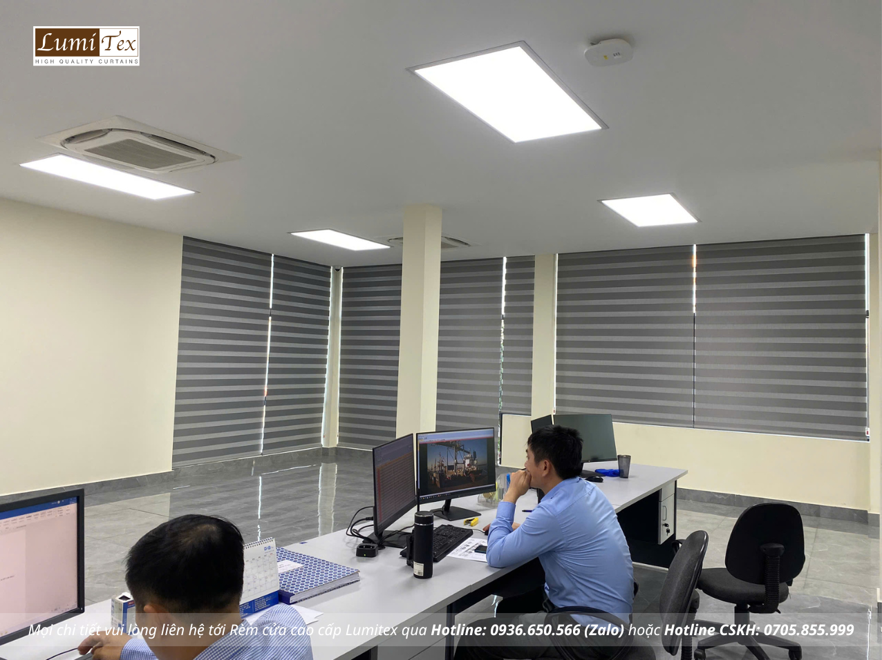 Thi công rèm cuốn Modero Hàn Quốc tại Tòa nhà Văn phòng Cảng Đình Vũ – Hải Phòng Thi công rèm cuốn Modero Hàn Quốc tại Tòa nhà Văn phòng Cảng Đình Vũ – Hải Phòng