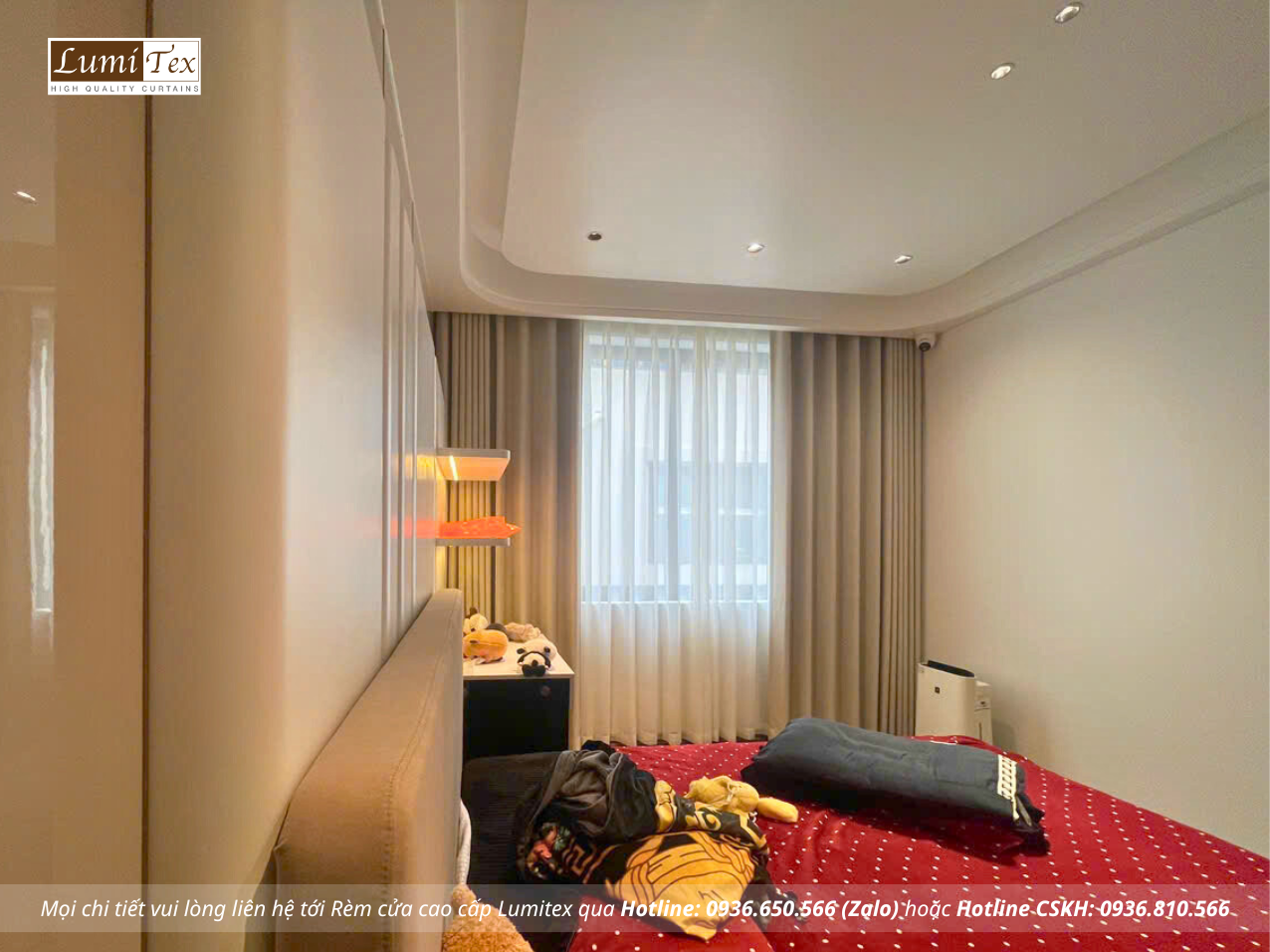 Thi công rèm nhà phố Hải Phòng