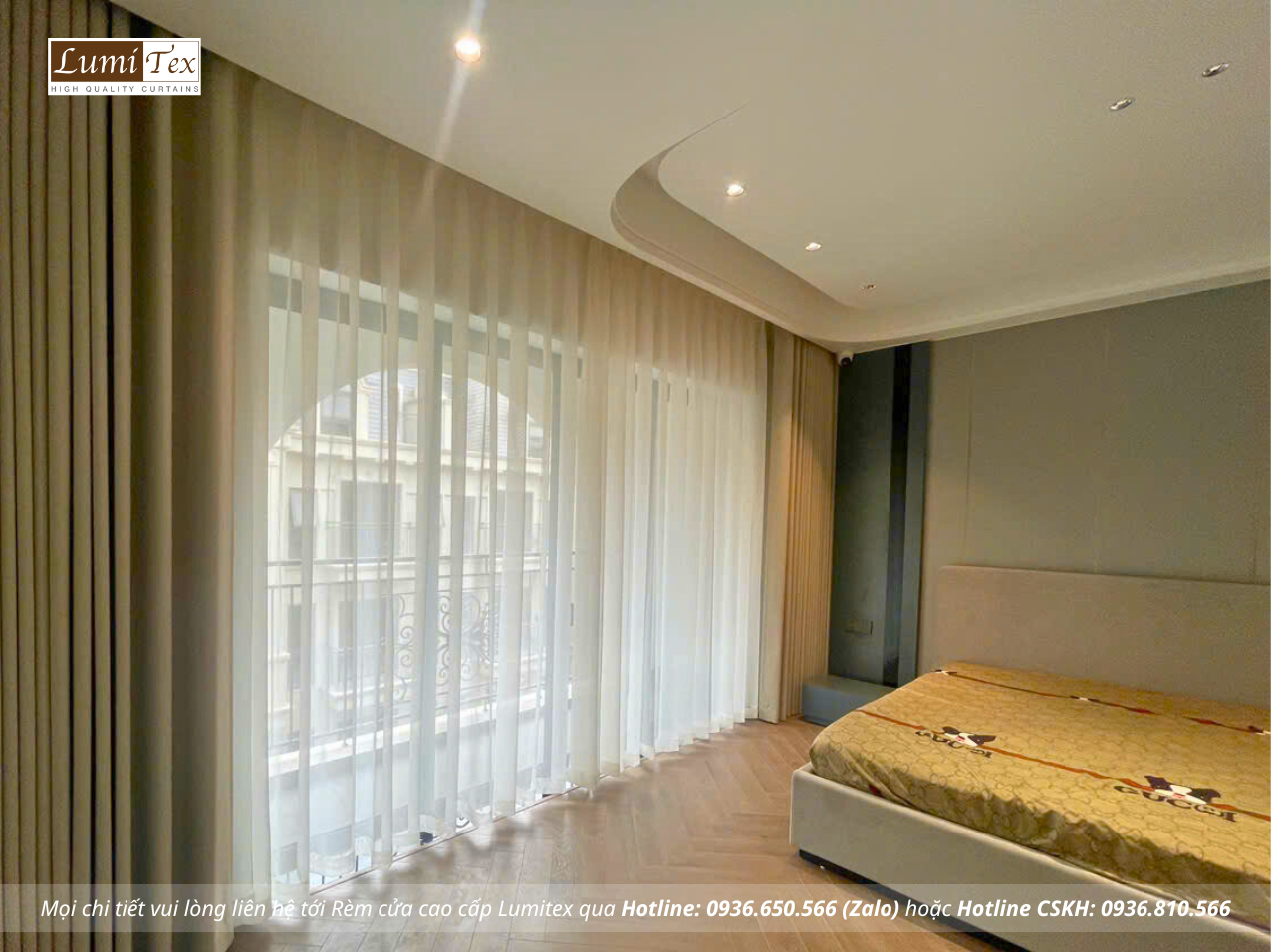 Thi công rèm nhà phố Hải Phòng