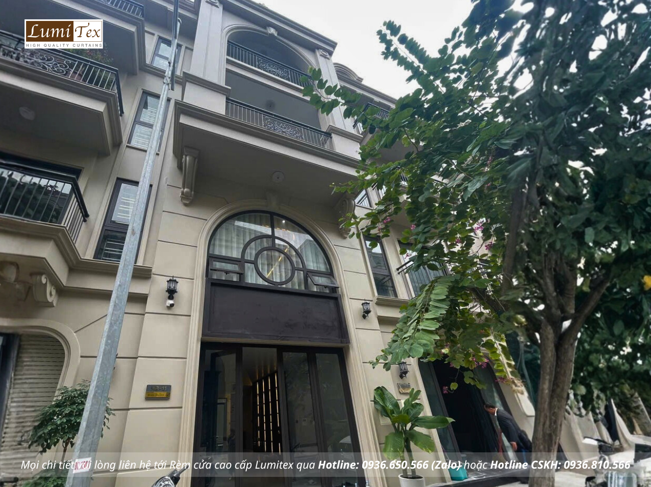 Thi công rèm nhà phố Hải Phòng