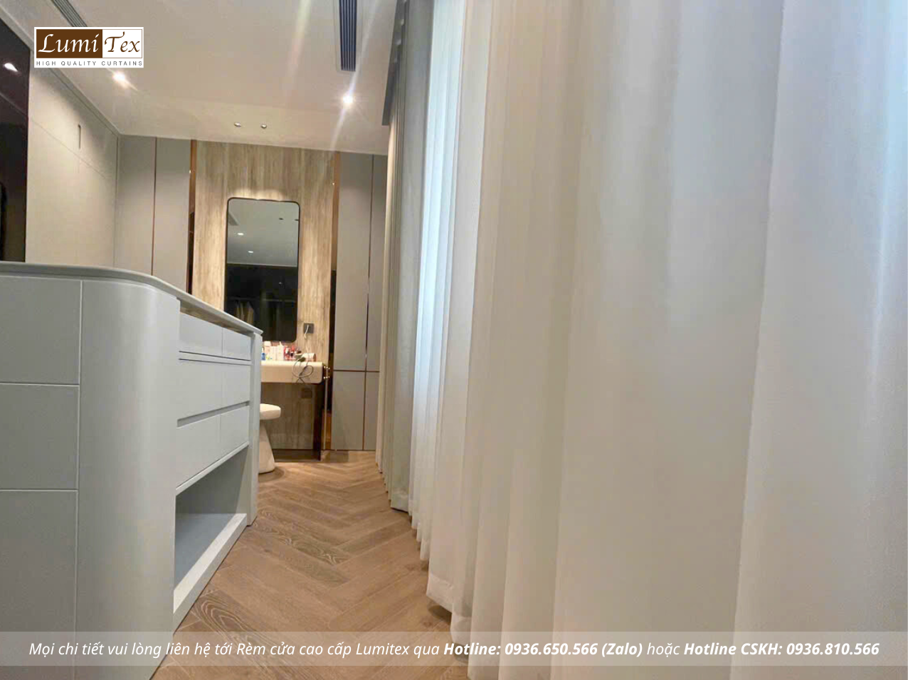 Thi công rèm nhà phố Hải Phòng