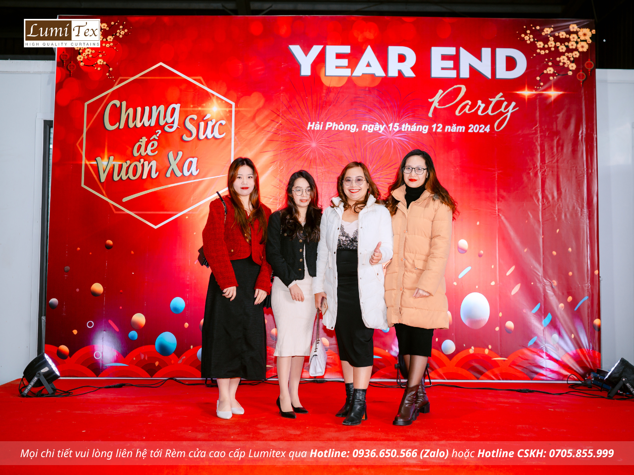 Lumitex Tổ Chức Year End Party 2024 – Gắn Kết và Tri Ân