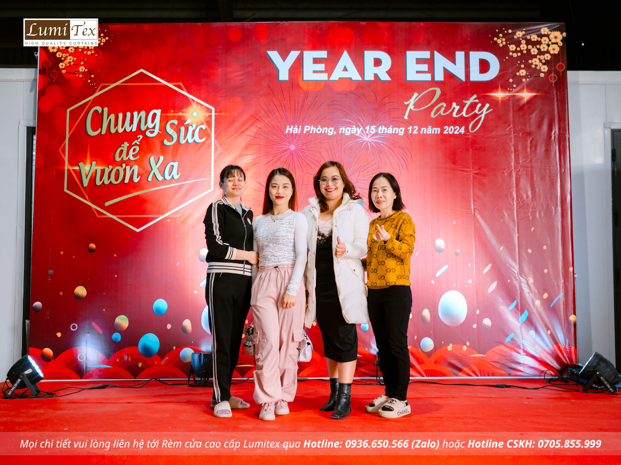 Lumitex Tổ Chức Year End Party 2024 – Gắn Kết và Tri Ân