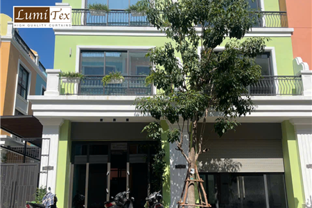 Thi công rèm cao cấp tại công trình Khu đô thị Vinhomes Vũ Yên