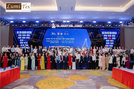 Rèm Lumitex tham dự Diễn đàn Kinh tế tư nhân Việt Nam 2026 tại Quảng Ninh