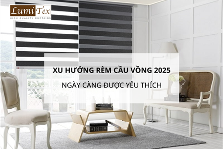 Xu Hướng Rèm Cầu Vồng Ngày Càng Được Yêu Thích Trong Nội Thất