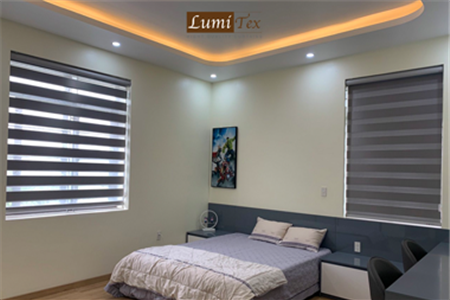 Lumitex thi công lắp đặt rèm Combi tại căn Hoàng Huy RiverSide 09-31