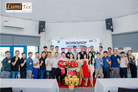 Workshop Rèm Lumitex - Xu Hướng Thiết Kế Độc Bản - Điểm Chạm Của Tinh Hoa