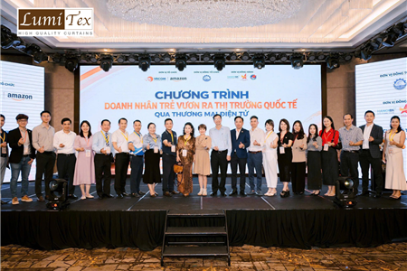Rèm Lumitex tham gia chương trình “Doanh nhân trẻ vươn ra thị trường quốc tế qua thương mại điện tử”