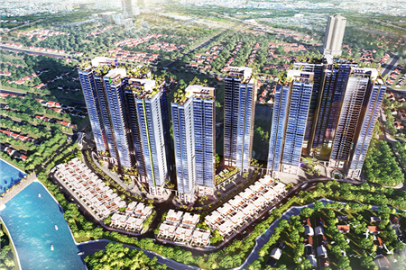 Dự án rèm vải cao cấp cho nhà mẫu Sunshine City 