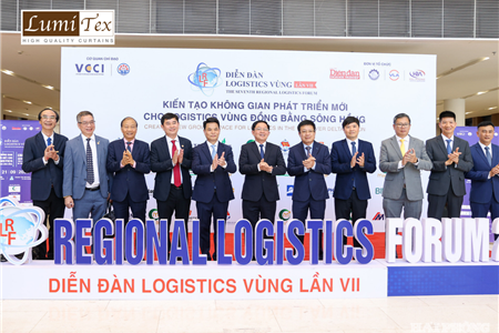 Rèm Lumitex đồng hành cùng Hội Doanh nhân trẻ Hải Phòng tham dự Diễn đàn Logistics Vùng lần VII năm 2026