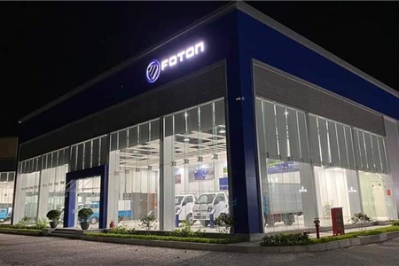 Dự án rèm cuốn cao cấp cho Showroom ô tô Trọng Thiện