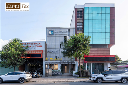 Thi công rèm cao cấp tại An Cường Show Gallery and Design Center – Phường Thủ Dầu Một