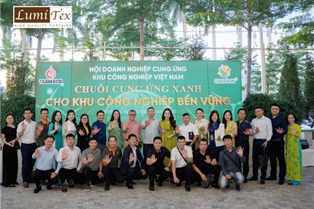 Rèm Lumitex tham dự Hội thảo Chuỗi cung ứng xanh cho khu công nghiệp bền vững