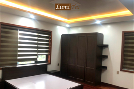 Lumitex thi công rèm Combi cho Biệt thự tại xã Tân Tiến, An Dương, Hải Phòng