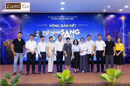 Rèm Lumitex cùng Hội Doanh nhân trẻ Hải Phòng tại Vòng Bán kết SCO 2026