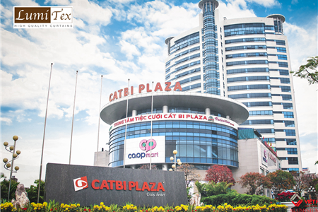 Thi công rèm cuốn cao cấp văn phòng Công ty Cổ phần ADZ Hải Phòng tại Cát Bi Plaza