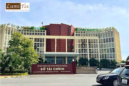 Thi công rèm cuốn Hàn Quốc tại Sở Tài Chính Hồng Bàng Hải Phòng