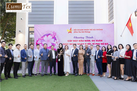 Hội Doanh nhân trẻ khu vực phía Tây Hải Phòng gặp mặt đầu năm và chúc mừng Ngày Quốc tế Phụ nữ 8/3