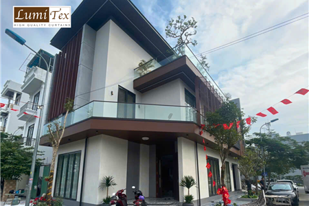 Thi công rèm cao cấp công trình nhà phố tại Vườn Mơ Đà Nẵng Hải Phòng