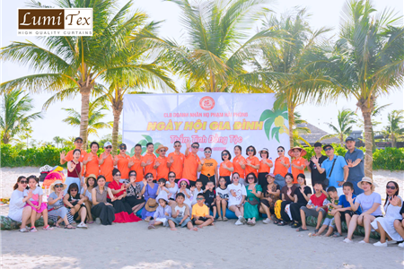 Rèm Lumitex tham gia Teambuilding & Family Gala Dinner CLB Doanh nhân họ Phạm Hải Phòng Hè 2025