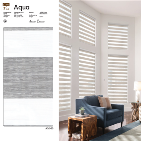 Rèm cuốn Combi mã AQUA