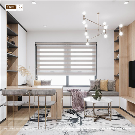 Rèm Combi - Cầu Vồng Hàn Quốc